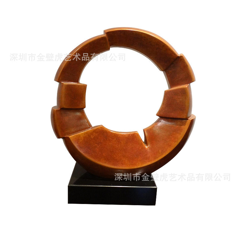 节节高升抽象树脂摆件