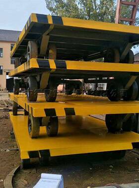 厂家现VSQ货3平板拖车牵引式低平板挂车大型T货物载重运输平板车