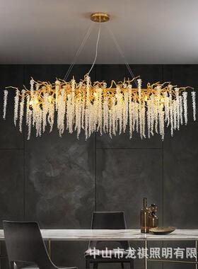 灯中古法式复古吊灯卧风室客厅主灯新中式美式简约房餐厅EIB吸顶