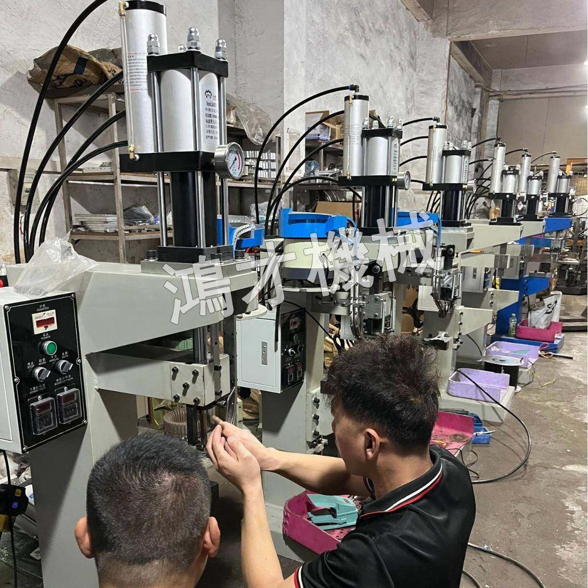 六角柱压铆机UVG孔螺柱气螺动钉机厂家通螺母铆柱气压铆接机