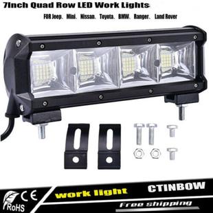 新款汽车L灯E条D64LEDRVO1亮92W防水高工作长灯改装车灯检修灯