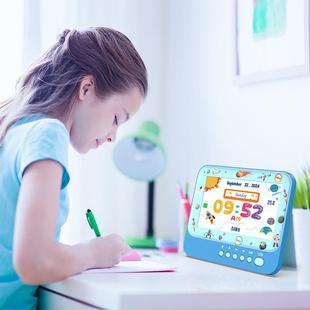 带7数字相功能台 电子闹寸钟 电子钟闹框钟带事务提醒功OLA能