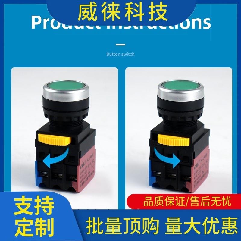议~急1停按钮动覆位停1止旋钮开关手启动自动灯指示6~22mm