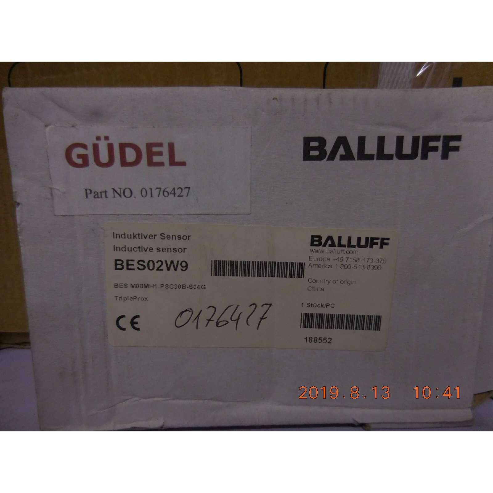 GUDEL 感应开关接头BES-M08MH1-PSC30B-S04G