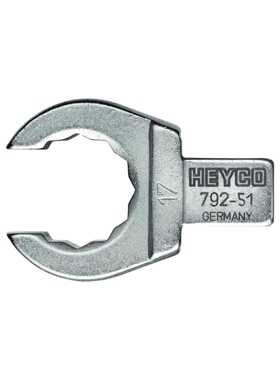 德国Heyco 51541A/2/3/4/5/6/7/8/9/51550A/51 开口梅花扳手头