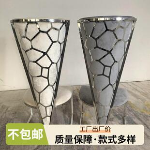 5798-3商务豪华现代高背餐椅酒店客厅餐厅布艺椅软座餐椅