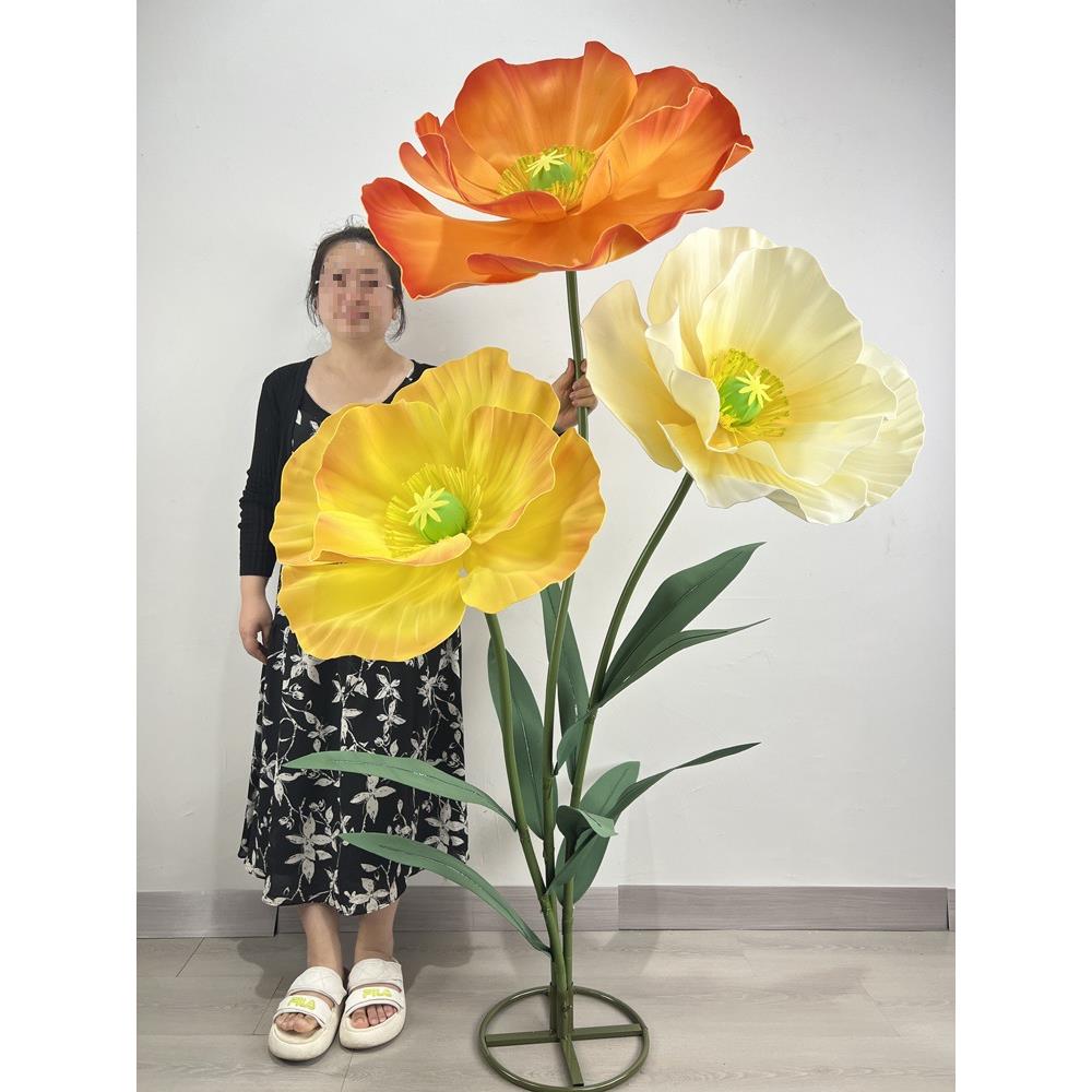 虞场美人大纸艺花装饰花橱美窗陈商装饰花活动布F78HSJ89艺置巨型