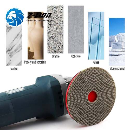 金刚石磨片7寸电镀角磨机抛光片玻璃磨边陶瓷金属除锈