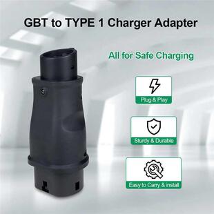 新能源充电桩转换头国转美7.2KW充电转换头汽车转换器快充