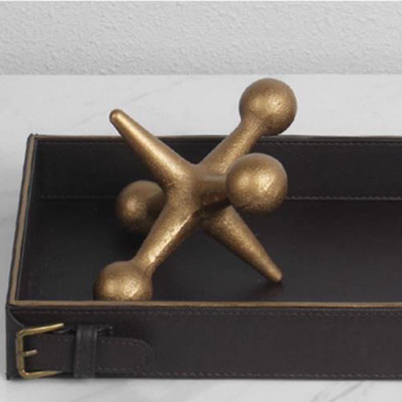 分子模型书靠书立办公室书房摆件书档创意时尚家居软装装饰品摆设