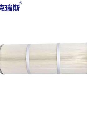 克瑞斯滤芯直销工业打磨吸尘机滤芯350*250*660吸尘柜滤筒