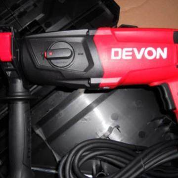 DEVON大有110726E调速两用电锤冲击钻800w送电锤钻头2支