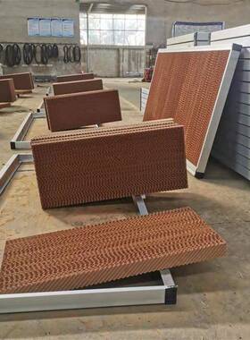 温水帘降湿帘纸湿帘墙水纸15公分帘养殖系统厂房水ADQ帘墙简单排