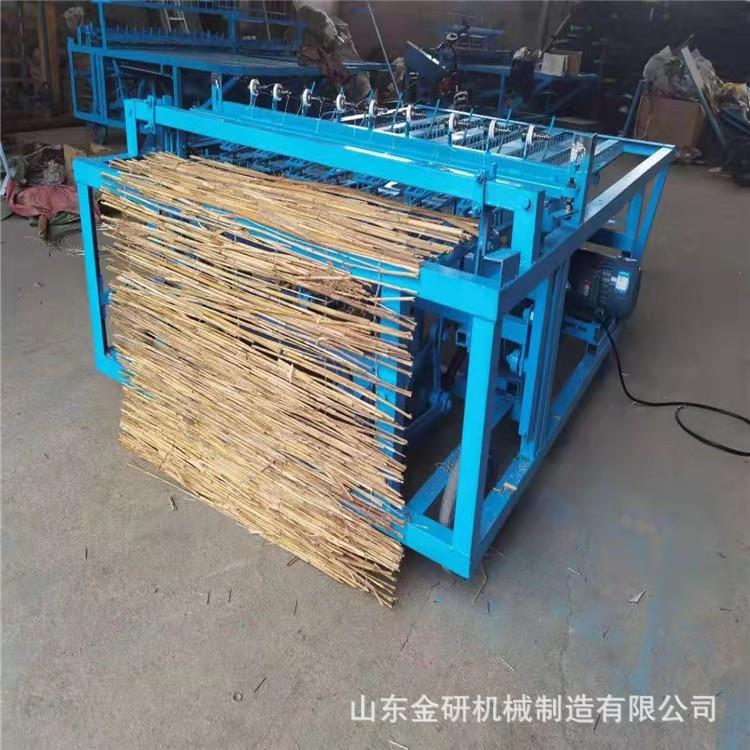 内蒙古防风沙专用草帘1-3米稻草芦苇草CTZ机机薄可厚调草帘帘机