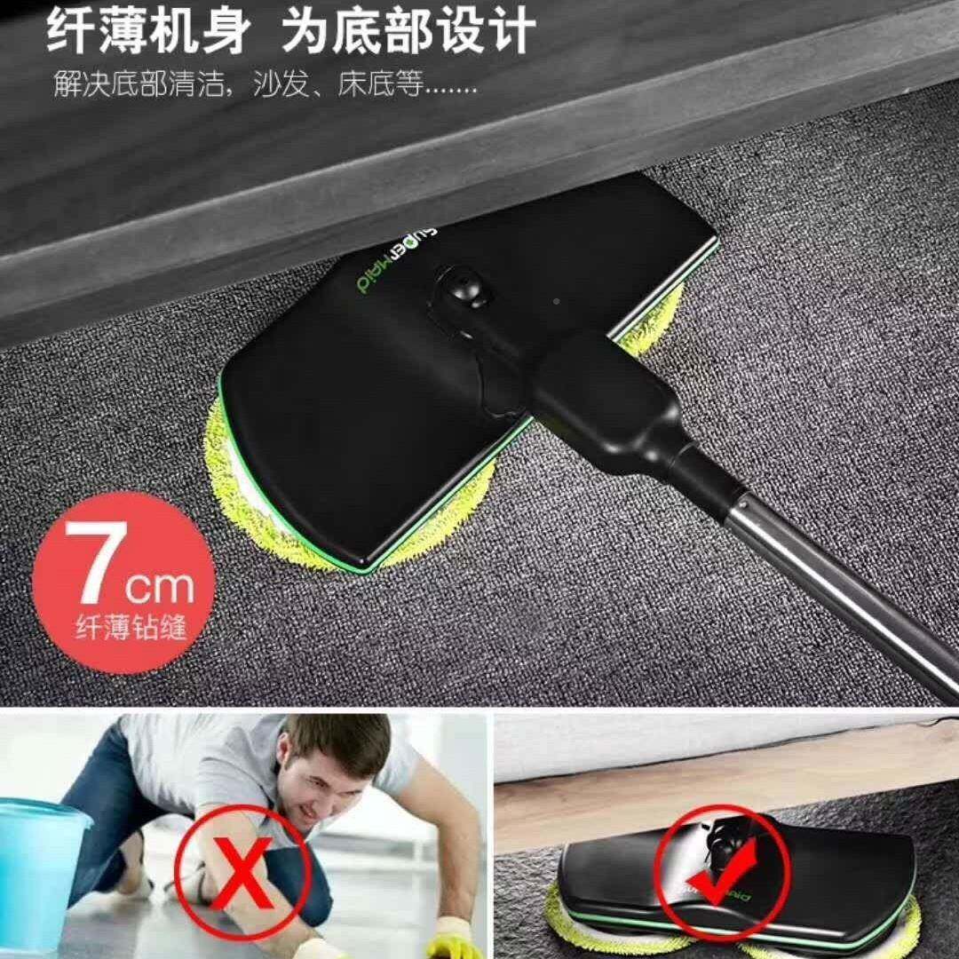 旋转电动456把免手拖拖把家里用地拖墩布桶拖洗地自动打蜡懒拖人