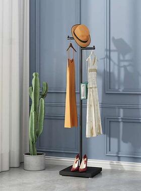 简衣帽LQL架服装店橱窗落地正用挂架家挂直衣服架主播播模约特展