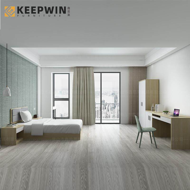 酒店客家具标准套间全套大床房单双人民宿快捷客旅馆855宾馆房专