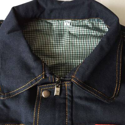 作加服厚牛仔工服套装防烫服电维焊服MNW车间修服耐磨电工防尘工