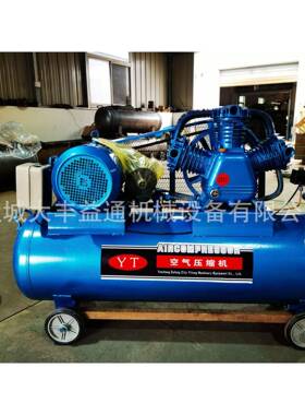通用型空压机机头缩业双缸三四缸缸空气压机泵1.2/8头大丰工级机