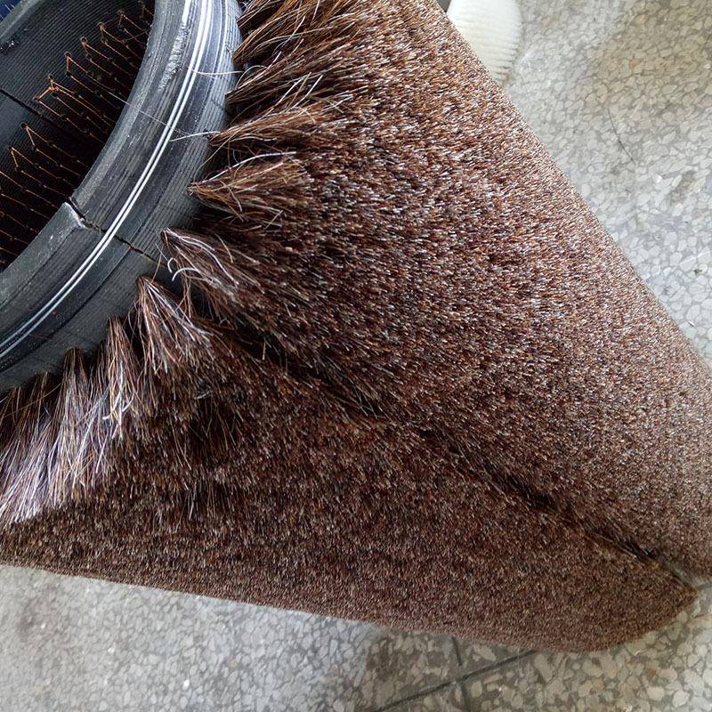 马毛毛刷辊工业抛光除尘打辊磨去毛457刺毛刷防静毛电刷辊多种