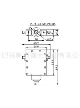 2-4GHz5W0--8dB衰减1.5波步进衰减器LXJS驻MAF型接口