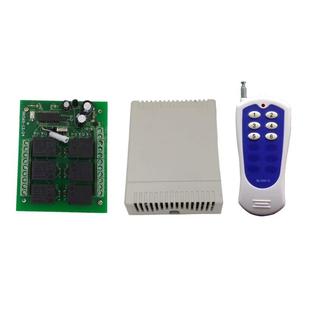 12V24v6路工3业点动自锁35一拖二272遥控关43一拖一1外接遥控开开