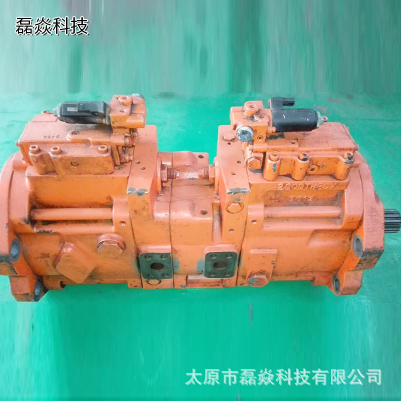 采煤机液压系统双联柱塞主泵