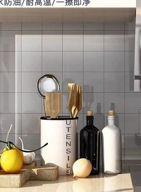 厨房防油贴纸静电ltao7469透明台耐温瓷砖墙油贴灶烟机高墙面防水