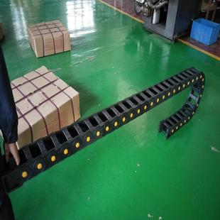 滑片式塑料拖链Z瑞奥重T35系列尼可拆卸耐GKB磨高承速运动龙坦克