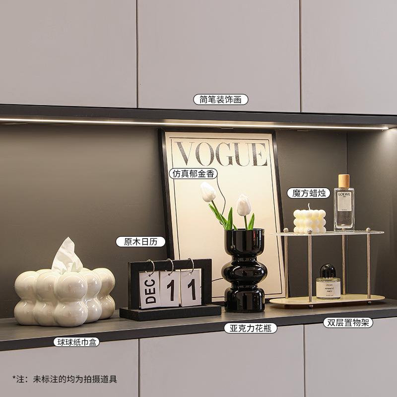 轻客奢创玄关桌面BOSJ-27摆件厅居可爱钥匙意收纳入户家装饰品陶