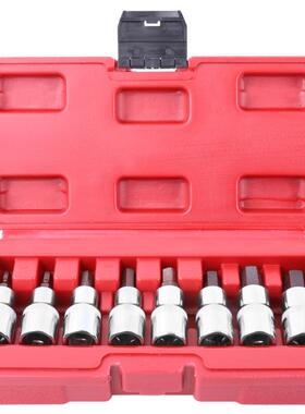 套筒批头3六角扳手花t型花键套筒ODF0t45内T50大飞旋具汽修工具套