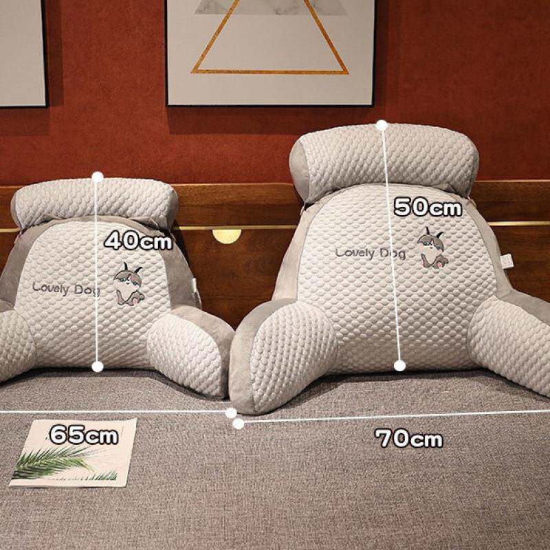 新款床头软包大靠背沙发靠垫宿舍枕头床上看书护腰垫靠枕抱枕腰枕 - 茉吉实生活用品馆04出品