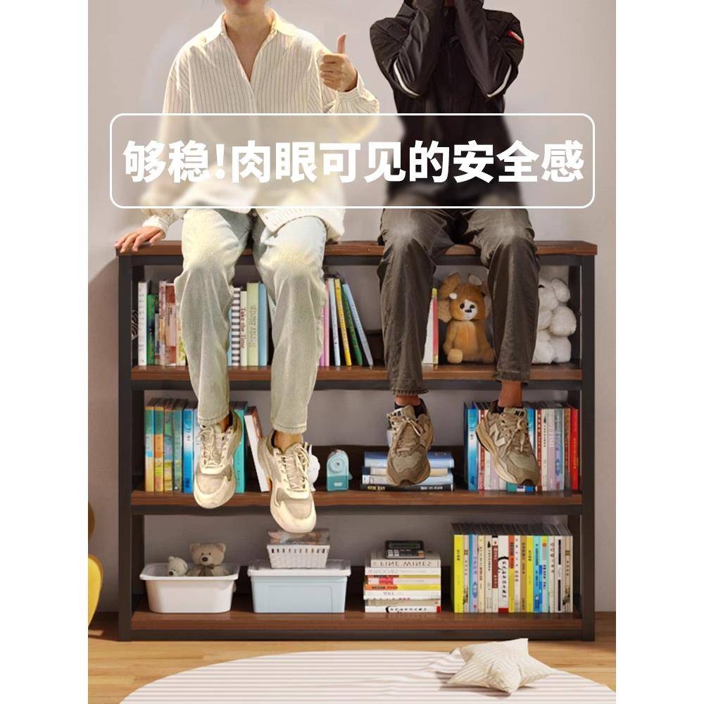 德国书架落地桌面墙角置物架多层收纳架靠墙飘窗展示柜办公室架子