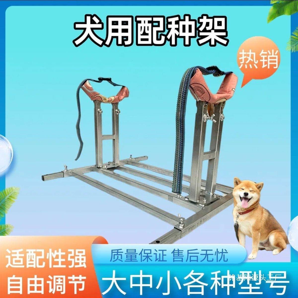 配狗架大中小配种德牧柯基通用比特犬柴犬架斤等狗马犬法牛