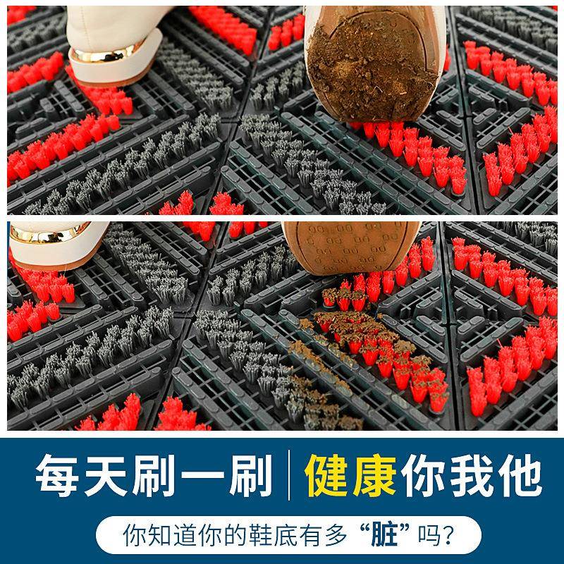 金镁固室外除雪除尘三合一地垫酒店商用地毯门厅塑料镂空防滑地垫