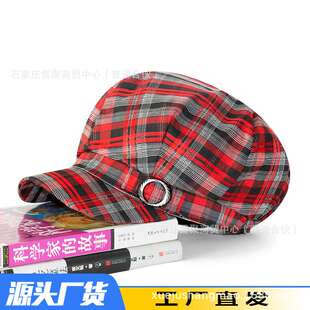 厂家直销新款中老年女士帽子夏季防晒帽遮阳帽女太阳帽贝雷帽薄款