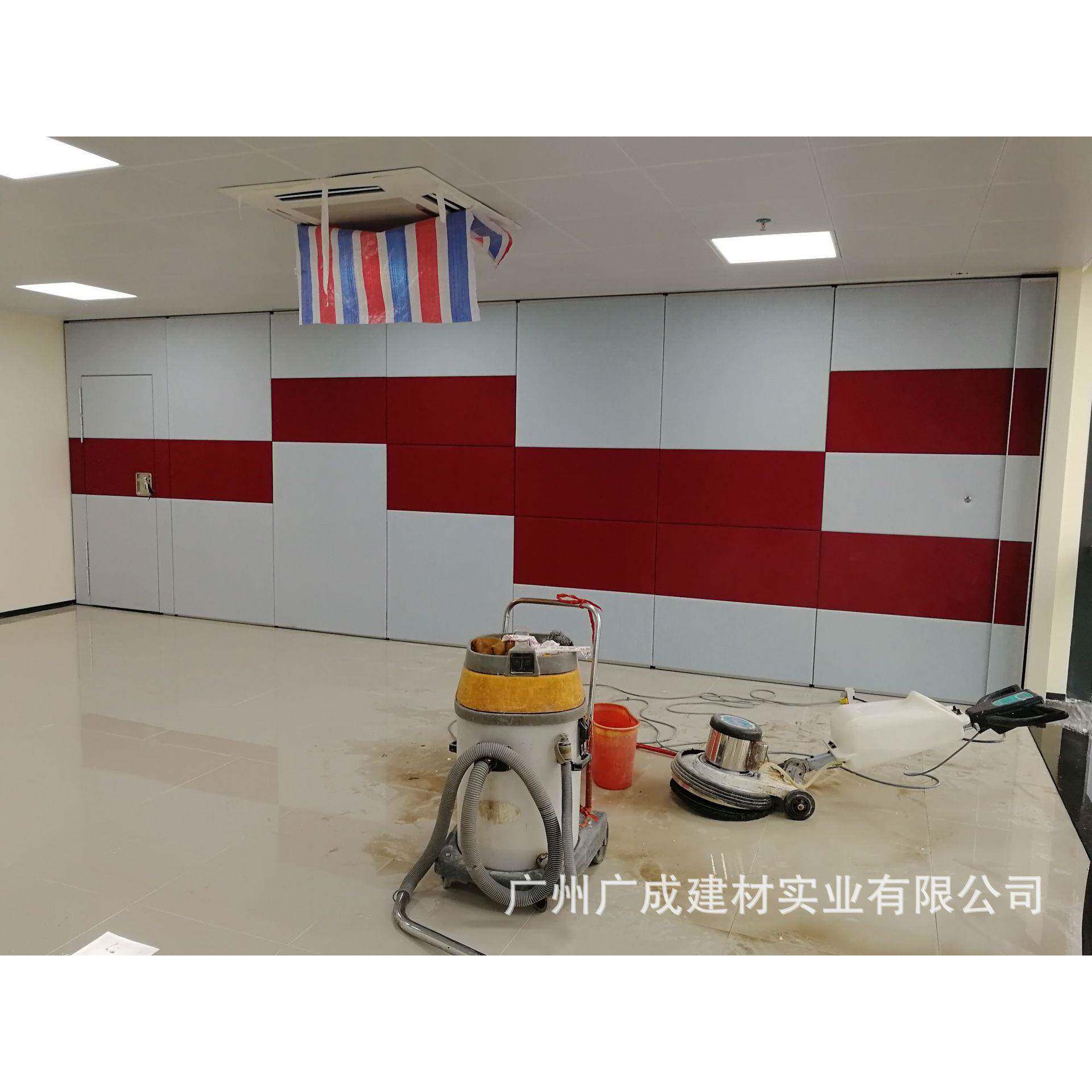 酒店活动隔断墙隔音可折叠推拉门办公室移动屏风宴会厅高隔断隔墙