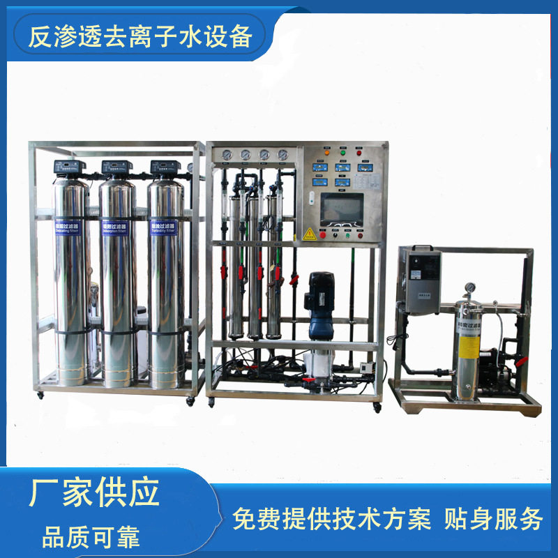 原水处理设备化学工业制造双极反渗透设备直饮水系统成套净水设备