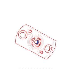 FJCC/M3-0.5/M4-0.7/M5-0.8/M8-1.25/M10气缸组件超短型浮动接头