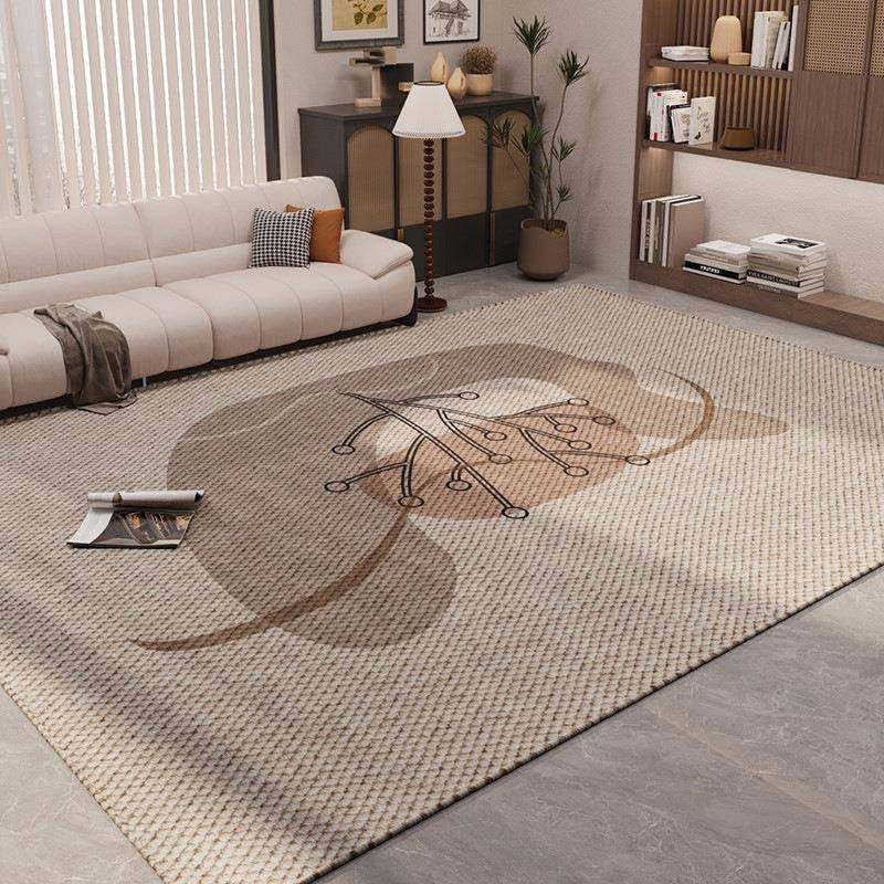 轻奢现代高端家用客厅地垫房间大面积沙发茶几地毯耐磨耐脏脚踩垫,居家布艺,地毯,淘宝优惠券,粉丝福利购,淘宝优惠卷
