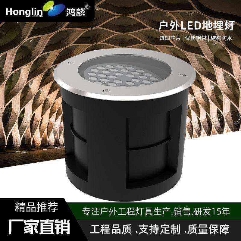 嵌入式新款地埋灯LED36W可调角度led墙角照墙灯埋地广场照树射灯