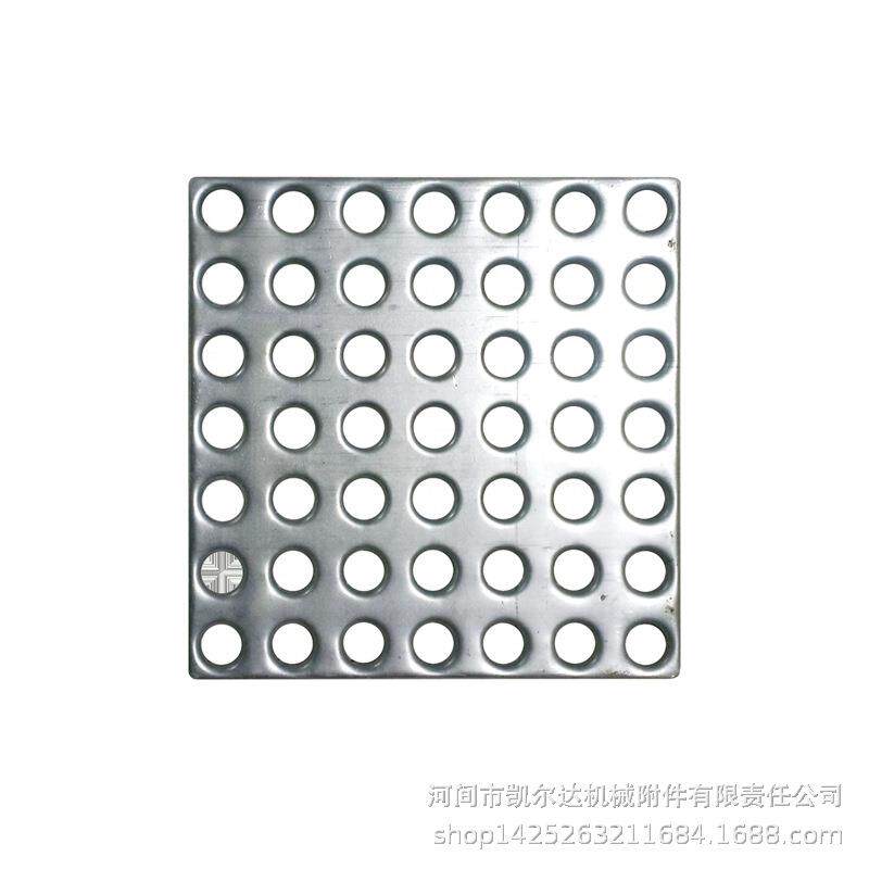 工厂耐重压地面金属地坪 工业地面铁地板 车间不锈钢砖