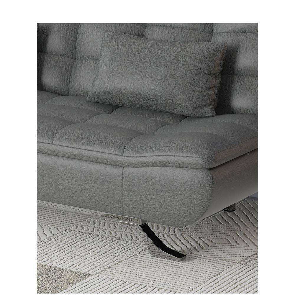 功688518L纳米科技布小户型厅沙I发床坐卧两用多能折叠客双三人简