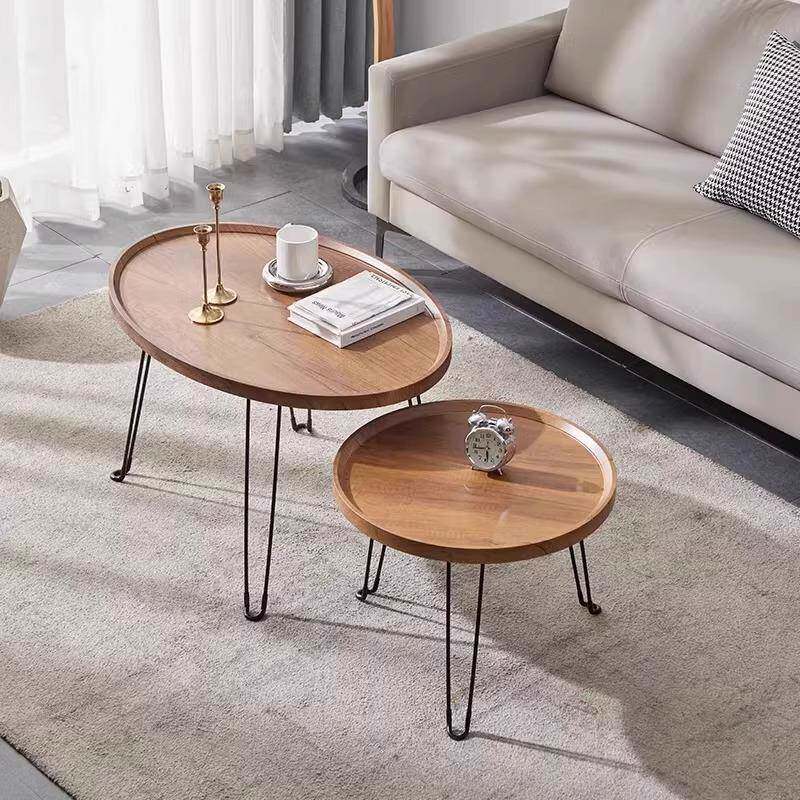 折叠小茶家用小户型合茶几Y3折叠简窗约飘几阳台组茶桌民宿茶台