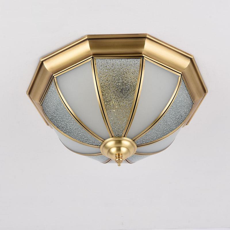 灯全铜吸顶现代欧简约式卧室家用书灯饰美式温馨房餐厅DD911灯客