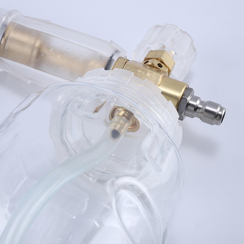 S12泡6-车3新款1L大沫361口径洗车泡壶自助洗pa壶透明高压沫壶扇