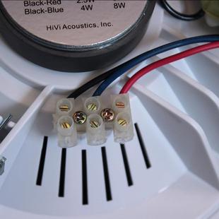 Hivi 音箱吊顶音响天花喇叭吸顶音响 惠威TD202吸顶喇叭嵌入式