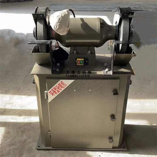 工厂用小型除尘式砂轮机250/300/350/400mm立式带吸尘工件打磨工