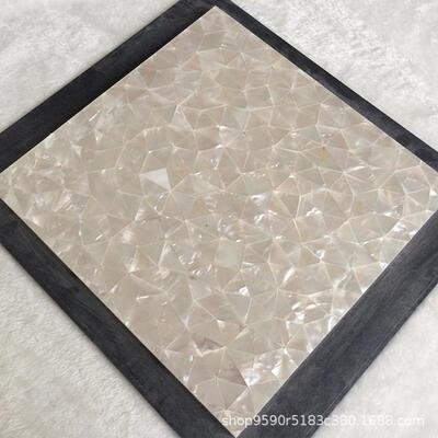 白蝶贝壳马赛克瓷砖不规则乱拼密拼板底轻奢装修材料贝壳马赛克