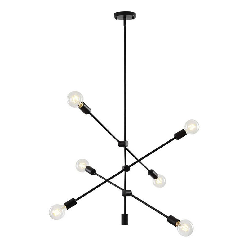 亚马逊美式简约客厅枝型灯具
